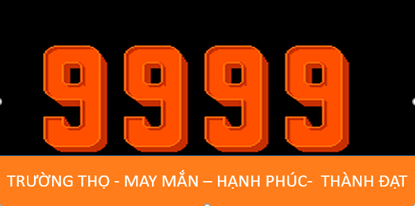 Ý nghĩa số 9999: Trường Thọ - May Mắn - Hạnh Phúc - Thành Đạt
